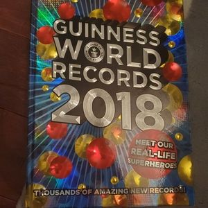 Over 250 pages  Guinness worls records 2018 book in great condition
